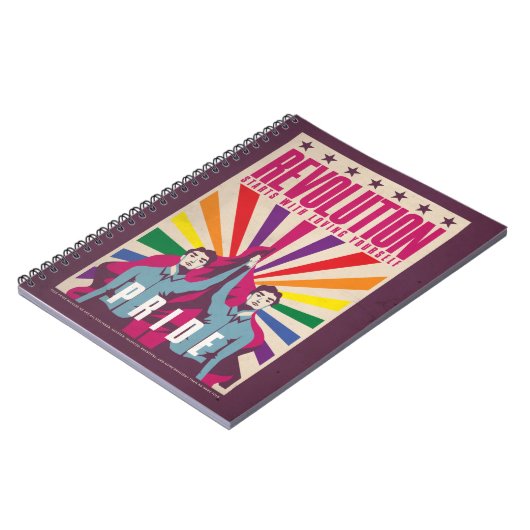  Pride Revolutie Spiral Notitieboek (Linkerzijde)