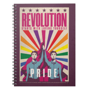 Pride Revolutie Spiral Notitieboek