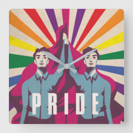  Pride Revolution Square Wall klok