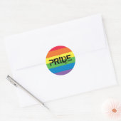 Pride! Ronde Sticker (Envelop)