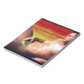 PRIDE Rooftop Hunk - origineel schilderij Notitieblok (Linkerzijde)