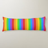 Pride Rust: Regenboogvlag Lichaamskussen (Voorkant)