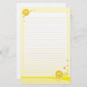 Pride schattige leeuw briefpapier papier (Voorkant / Achterkant)