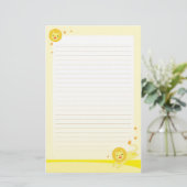 Pride schattige leeuw briefpapier papier (Staand voorkant)