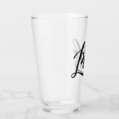 Pride Script Heart Glas (Rechts)