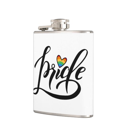 Pride Script Heart Heupfles (Links)