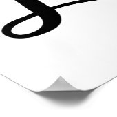 Pride Script Heart Poster (Hoek)