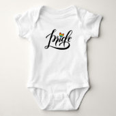 Pride Script Heart Romper (Voorkant)