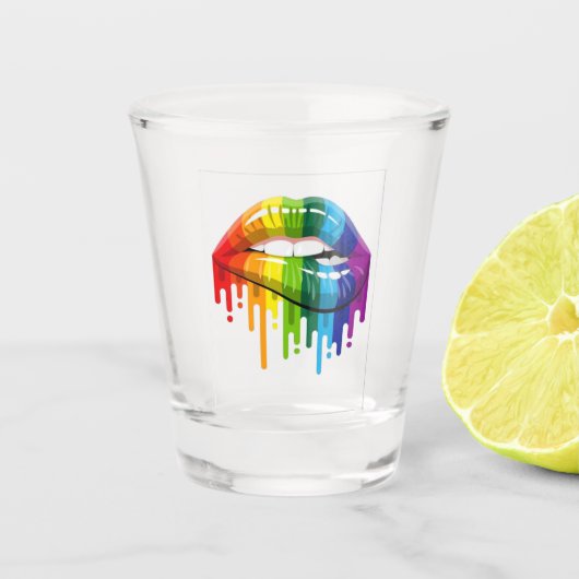 Pride shot glas (Voorkant)