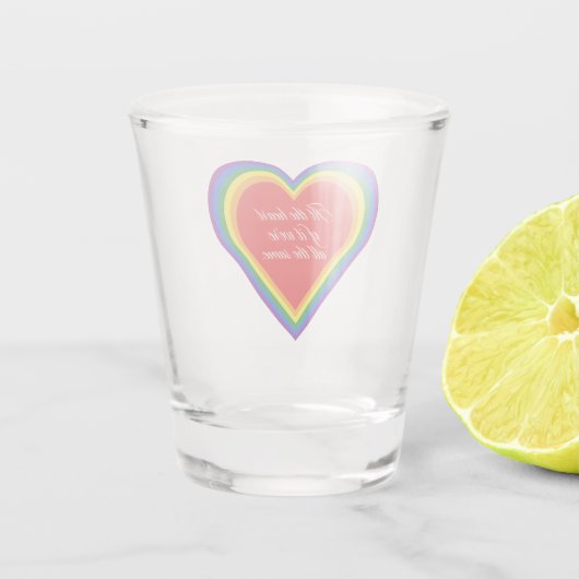 Pride Shot Glass Shot Glas (Achterkant)