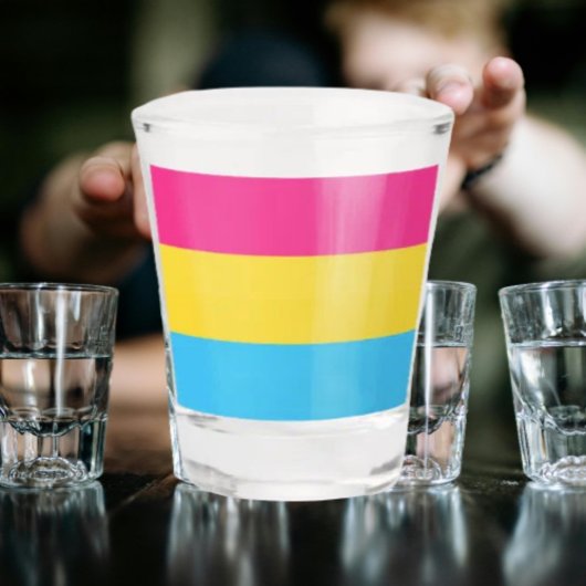 Pride Shot van Pansexualiteit Glas