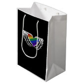 Pride - Skeleton Hands Holding Heart Classic Medium Cadeauzakje (Voorkant Gekanteld)