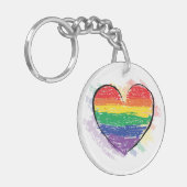 Pride Sleutelhanger (Voorkant Links)
