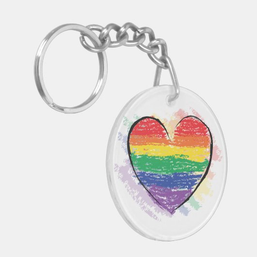 Pride Sleutelhanger (Voorkant Links)