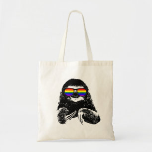 Pride Slote LGBTQ-vlag zonnebril Tote Bag