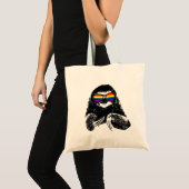 Pride Sloth LGBTQ - zonnebribribril Tote Bag (Voorkant (product))