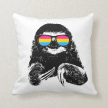 Pride Sloth Pansexual Flag zonnebril