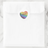 PRIDE SNOEP - png.nl Ronde Sticker (Tas)