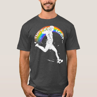 Pride Soccer - Ik steun LGBTQ T-shirt