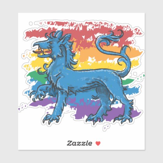 Pride Sparky Sticker (Vel)