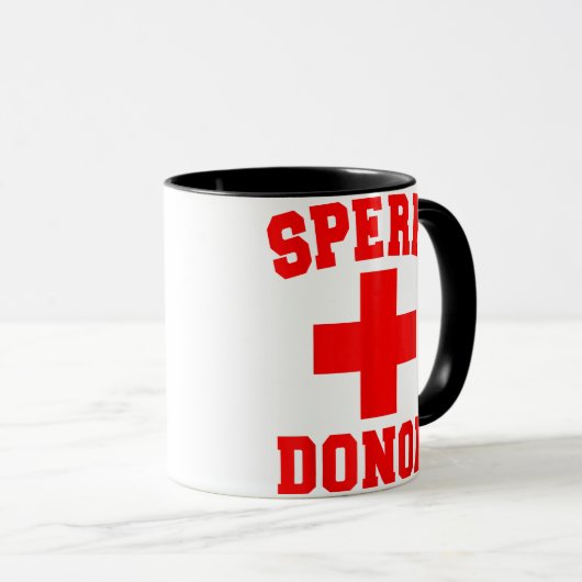 PRIDE SPERM DONOR DISPENSER FUNNY HALLOEEN COSTUM MOK (Voorkant rechts)