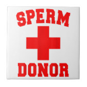 PRIDE SPERM DONOR DISPENSER FUNNY HALLOEEN COSTUM TEGELTJE (Voorkant)