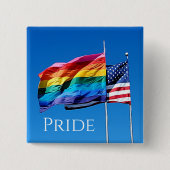 'Pride' Square Button (Voorkant)