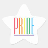PRIDE Star Stickers (Voorkant)