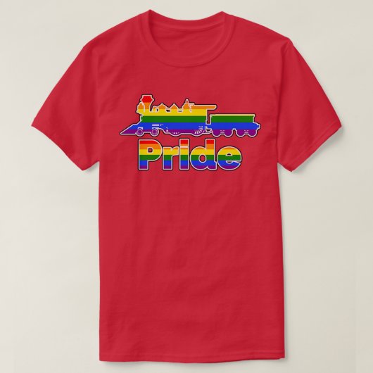 Pride Steam Train T-shirt (Design voorkant)