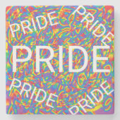 Pride Stenen Onderzetter (Voorkant)