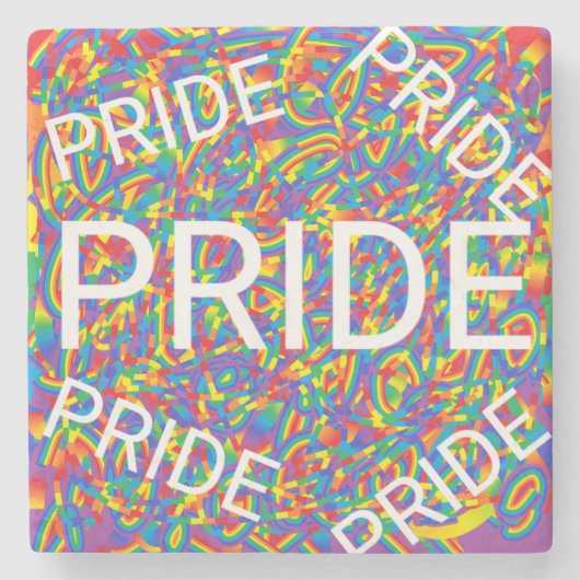 Pride Stenen Onderzetter (Voorkant)