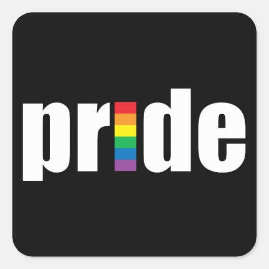 Pride Sticker (Voorkant)