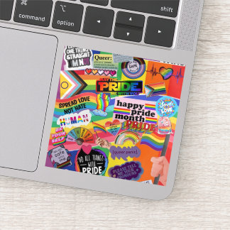 "Pride Sticker" is perfect voor alles waar je van  Sticker