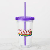 Pride | Stijl 70 Acryl Drinkbeker (Voorkant)