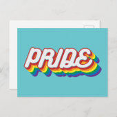 Pride | Stijl 70 Briefkaart (Voorkant / Achterkant)