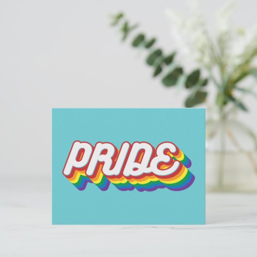 Pride | Stijl 70 Briefkaart (Staand voorkant)