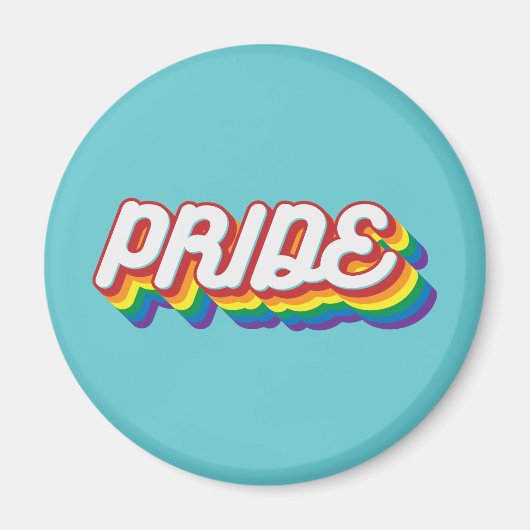 Pride | Stijl 70 Magneet (Voorkant)