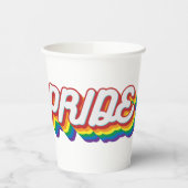 Pride | Stijl 70 Papieren Bekers (Links)