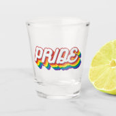 Pride | Stijl 70 Shot Glas (Voorkant)