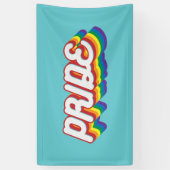 Pride | Stijl 70 Spandoek (Verticaal)