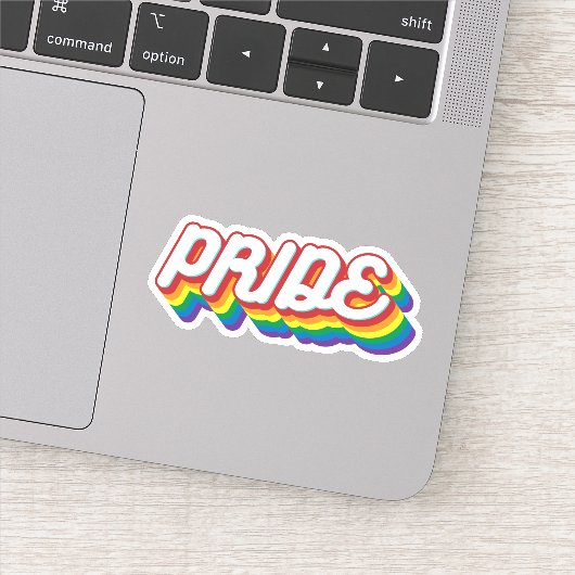 Pride | Stijl 70 Sticker (Detail)