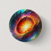 Pride Supernova - Ronde Button 3,2 Cm (Voorkant)