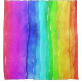 Pride-symboolvlag die discriminerend oprechtheid g douchegordijn (Voorkant)