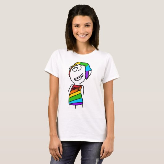 Pride T-shirt (Voorkant volledig)