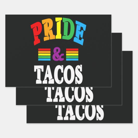 Pride Tacos Lgbt Inpakpapier Vel (Set)