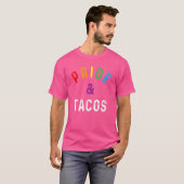 Pride & Tacos Lgbt Lgbetq Gay Pride Rainbow Flag T T-shirt (Voorkant volledig)