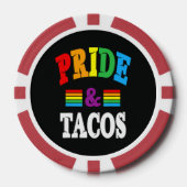 Pride Tacos Lgbt Poker Chips (Voorkant)