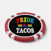 Pride Tacos Lgbt Poker Chips (Enkel)