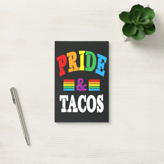 Pride Tacos Lgbt Post-it® Notes (Kantoor)