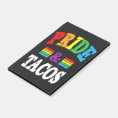 Pride Tacos Lgbt Post-it® Notes (Schuin)